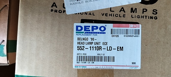 Citroen Berlingo ajovaloumpio