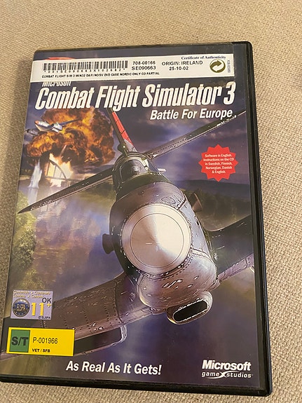 Combat Flight Simulator 3 Battle for Europe PC-peli