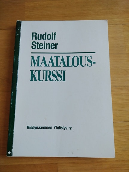 Rudolf Steiner: Maatalouskurssi -kirja