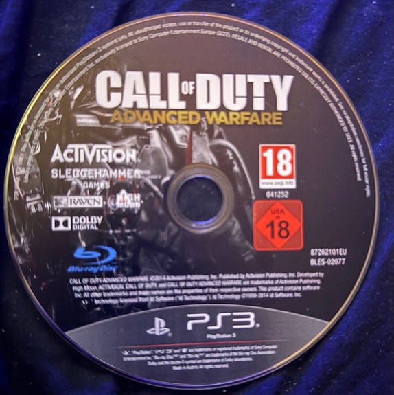 Call of Duty Advanced Warfare PS3 (loose)