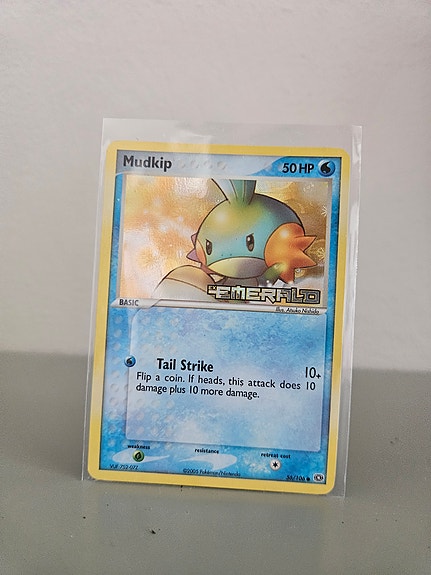 Pokemon Mudkip Emerald 56/106 reverse holo