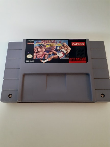 Snes peli Street fighter 2 turbo