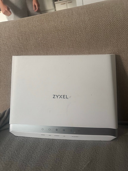 Zyxel modeemi reititin