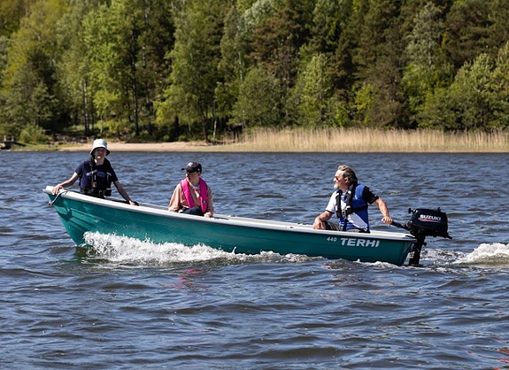 Terhi 440 Verde + Yamaha 5HP Perämoottori