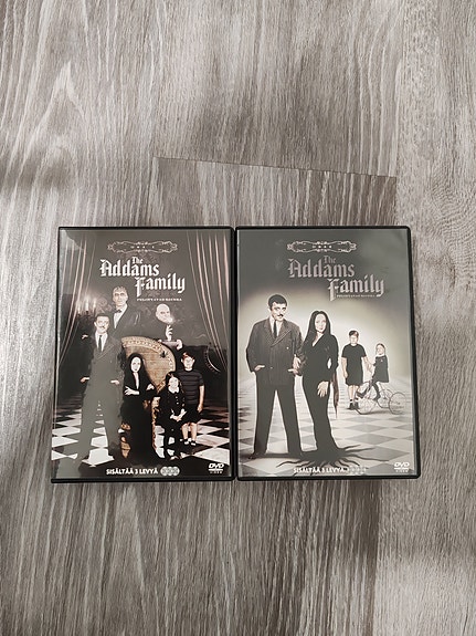 The Addams Family dvd:t KOKO SARJA