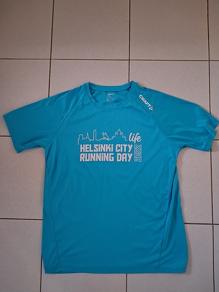 Craft Helsinki City running day t-paita