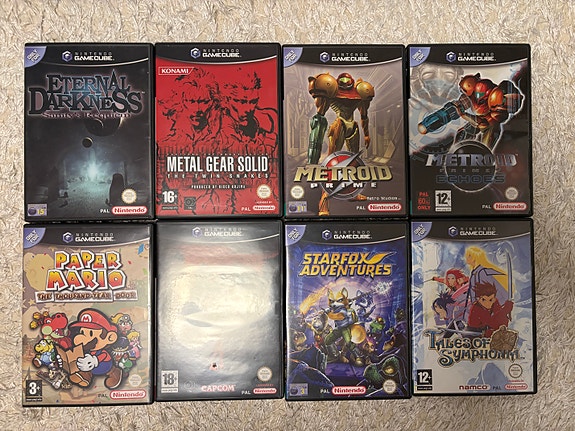 Nintendo GameCube pelejä