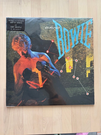 David Bowie - Let's Dance LP (1983, Kreikka-painos)