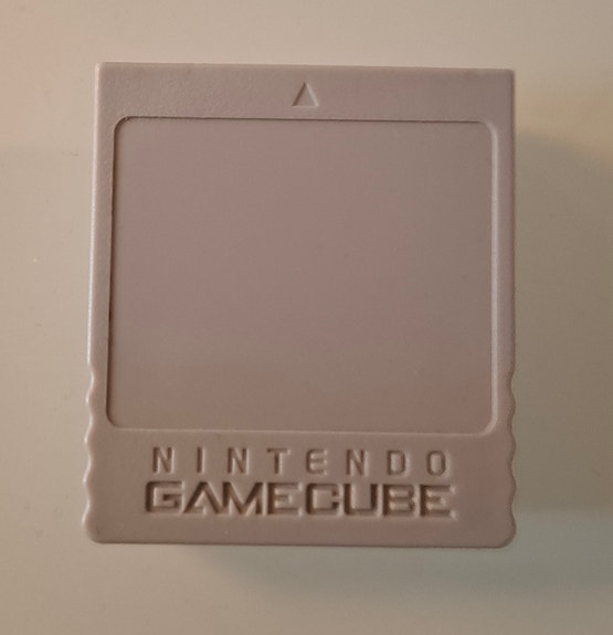 Nintendo GameCube muistikortti