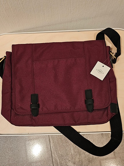 Fossil SBG1150 messenger / crossbody -laukku, käyttämätön