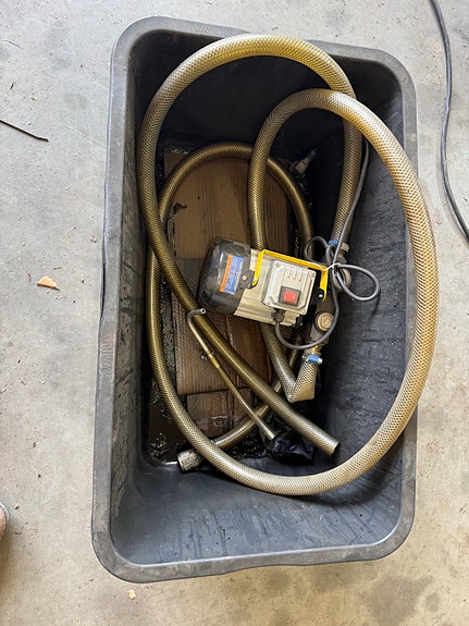 Diesel-/polttoöljypumppu 230 V, 60 l/min