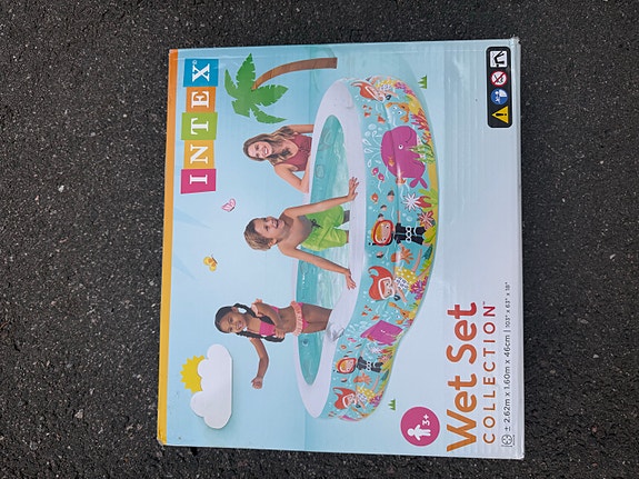 INTEX Wet Set -allas 262 × 160 × 46 cm