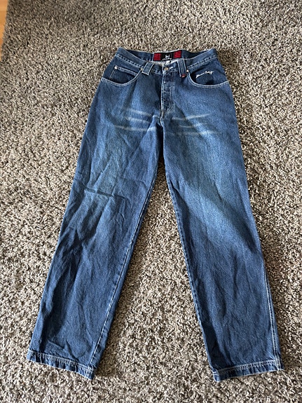 Bronx clothing straight baggy fit farkut kokoa 34