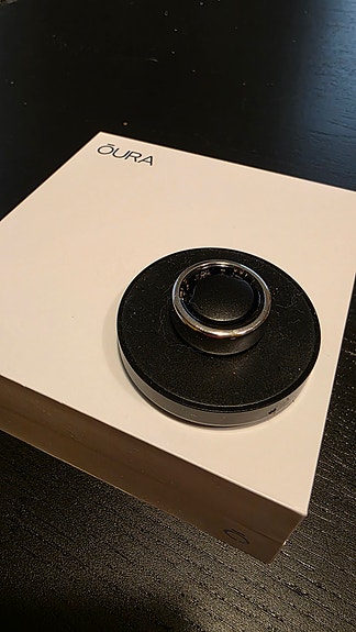 Oura gen 3 Silver koko 6