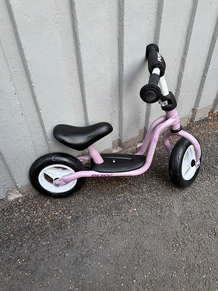 PUKY LR M potkupyörä, pearl pink