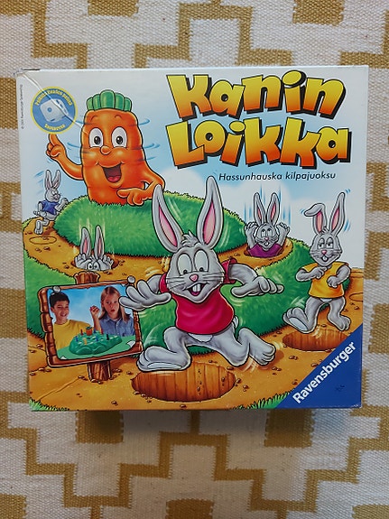 Kanin loikka lastenpeli