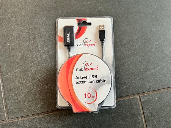 Cablexpert Active USB extension cable 10 m USB jatkokaapeli