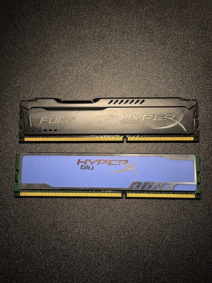 Kingston HyperX Fury ja HyperX Blu DDR3-muistit