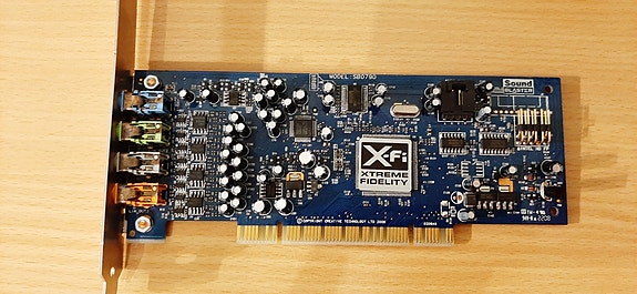 Creative Sound Blaster X-Fi Xtreme Audio SB0790 + CD (Retro PC)
