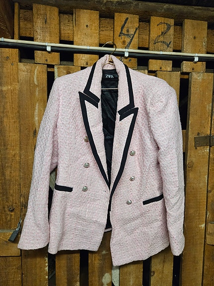 Zara pinkki takki L