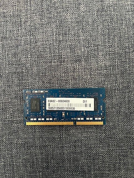 DDR3 SO-DIMM kannettavan muistikampa