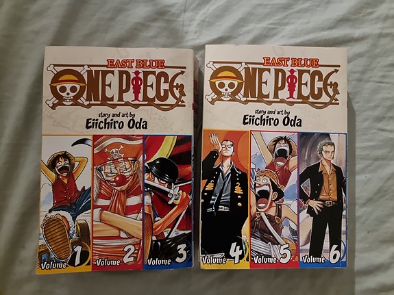One Piece East Blue vol 1-6 manga