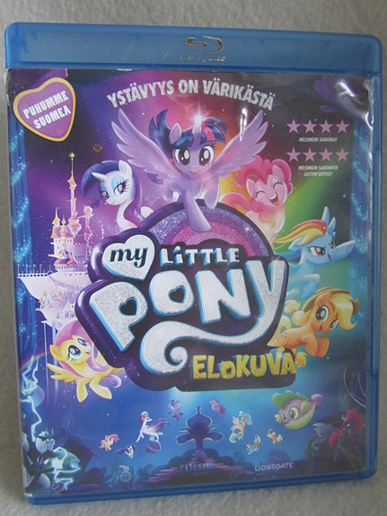 My Little Pony elokuva blu-ray