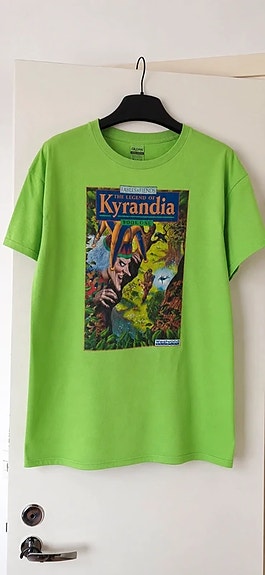 Legend of Kyrandia retro-peli T-paita.