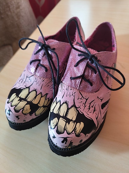 Iron Fist Pink Creepers 38