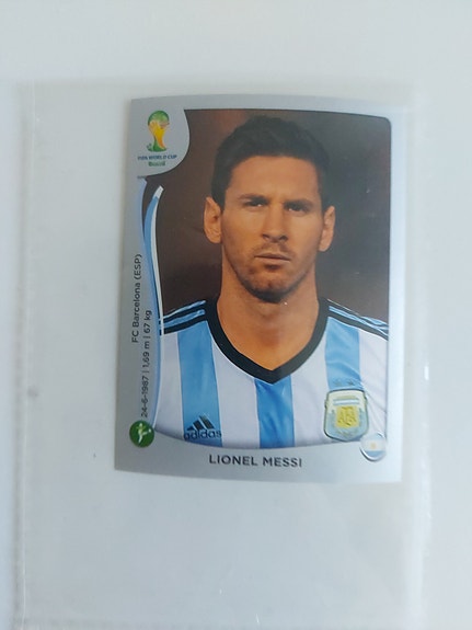 Panini FIFA World Cup Brasil 2014 Lionel Messi -tarra nro 430