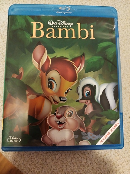 Disney Bambi Blu-ray elokuva