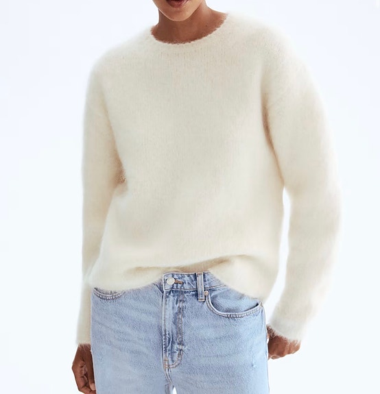 H&M premium mohair neule