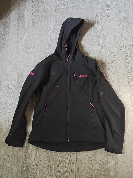 Kilpi softshell musta takki koko 42