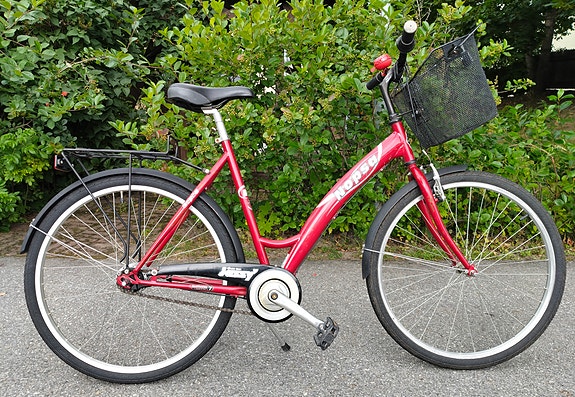 Nopsa Jazzy naisten 7-vaihteinen matalarunkoinen polkupyörä 26"