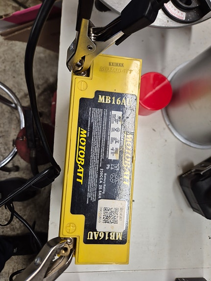 Motobatt akku 12V