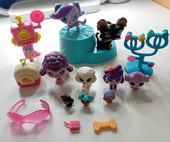 Littlest Pet Shop hahmot +tavarat