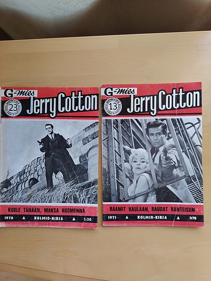 Jerry Cotton lehtiä