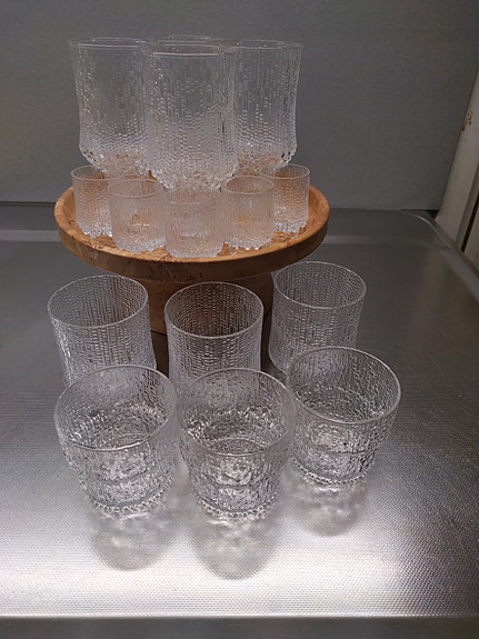 Iittala Ultima Thule juomalasit kirkas