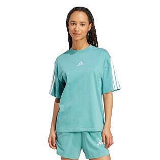 Essentials 3-Stripes Boyfriend T-Shirt W - naisten t-paita adidas S - XL