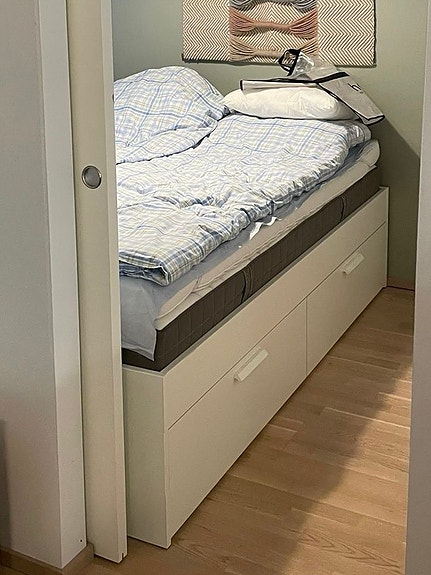 IKEA BRIMNES sänky ja patjat