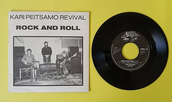 KARI PEITSAMO REVIVAL: Rock and Roll / Valtatie 7" (Poko Rekords, 1983)