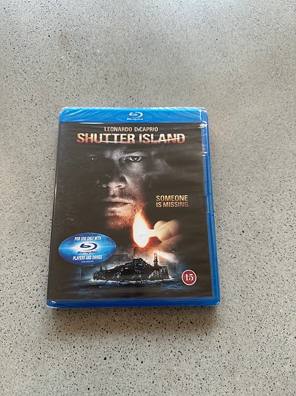 Shutter Island Blu-Ray avaamaton muoveissa