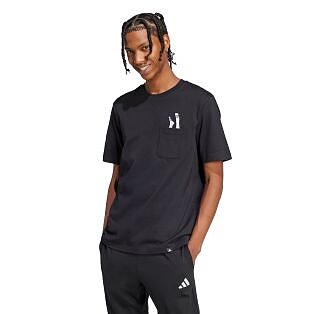 Lounge Slides Graphic Pocket T-Shirt - t-paita adidas S - L