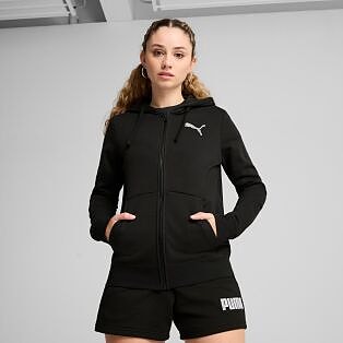 Mass Merchants Full-zip Hoodie FL W - naisten collegetakki Puma XS - L
