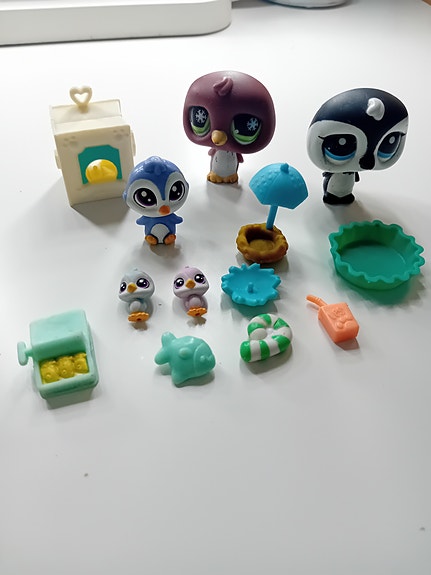 Littlest Pet Shop hahmot + lps tavarat