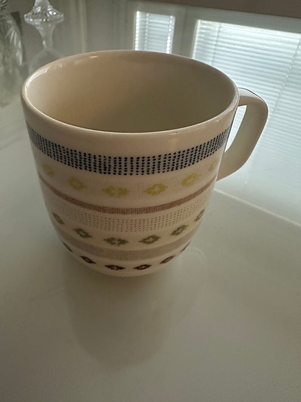 Iittala muki kuviollinen