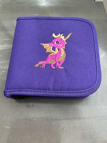 Official Spyro The Dragon PS1 90s CD Travel Case ( 14 Discs) RETRO