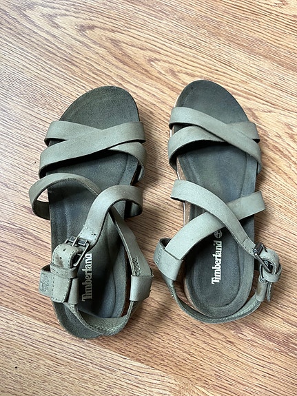 Timberland vihreät sandaalit koko 37,5