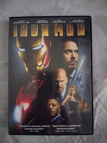 Iron Man DVD-elokuva
