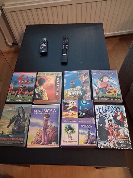 Studio Ghibli, Kurosawa och Samurai Champloo DVD-filmer